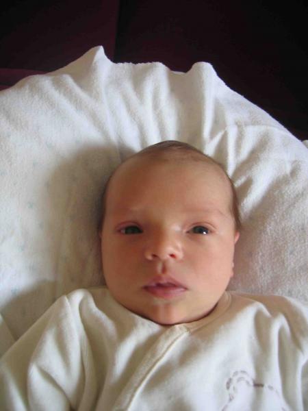 Baby's got blue eyes