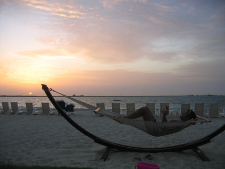 transat coucher du soleil